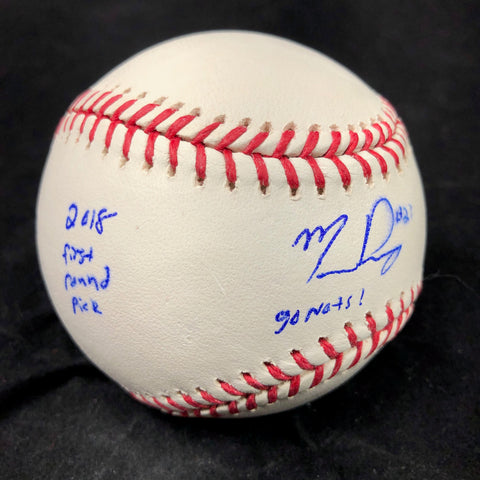 MASON DENABURG signed baseball PSA/DNA Washington Nationals autographed