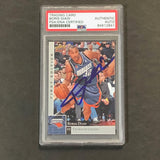 2009-10 Upper Deck Basketball #18 Boris Diaw Signed Card AUTO PSA Slabbed Bobcats
