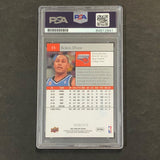 2009-10 Upper Deck Basketball #18 Boris Diaw Signed Card AUTO PSA Slabbed Bobcats