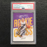 2017-18 Panini Prestige Rookie Class #2 LONZO BALL Signed Card AUTO PSA Slabbed Lakers RC