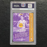 2017-18 Panini Prestige Rookie Class #2 LONZO BALL Signed Card AUTO PSA Slabbed Lakers RC