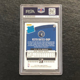 2018 Donruss Rated Rookies #191 Keita Bates-Diop Signed Card AUTO PSA/DNA Slabbed RC Timberwolves