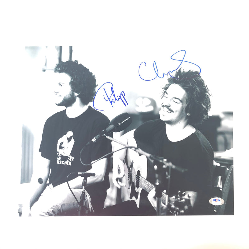 Phillip Dausch Clemens Rehbein signed 11x14 photo PSA/DNA Autographed Milky Chance