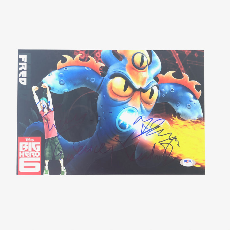TJ Miller signed 8x12 photo PSA/DNA Autographed Big Hero 6