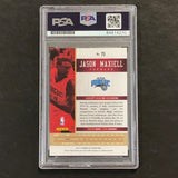 2013-14 Elite Basketball #75 Jason Maxiell Signed Card AUTO 10 PSA Slabbed Magic