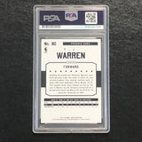 2015-16 NBA HOOPS #80 TJ WARREN Signed Card AUTO PSA Slabbed Suns