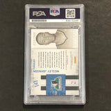 2010-11 Rookies & Stars Freshman Orientation #4 Wesley Johnson Signed Relic Card Auto 10 PSA Slabbed Timberwolves