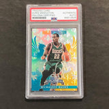 2013-14 Panini Crusade #127 Khris Middleton Signed Card AUTO PSA/DNA Slabbed Bucks