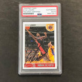 2013-14 NBA Hoops #164 Kyle Lowry Signed Card AUTO PSA Slabbed Raptors