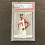 2013-14 Panini Prizm #40 Markieff Morris Signed Card AUTO PSA Slabbed Suns