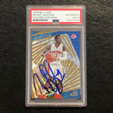 2015-16 Panini Revolution #71 Reggie Jackson Signed Card Auto PSA/DNA Slabbed Pistons