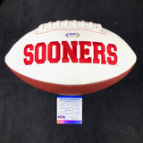 Spencer Rattler Signed Football PSA/DNA Oklahoma Sooners Autographed