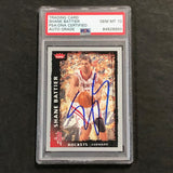 2008-09 Fleer Basketball #129 Shane Battier Signed Card AUTO 10 PSA/DNA Slabbed Rockets