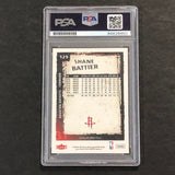 2008-09 Fleer Basketball #129 Shane Battier Signed Card AUTO 10 PSA/DNA Slabbed Rockets