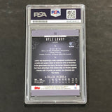 2006 Topps Finest #58 Kyle Lowry Signed Card AUTO 10 PSA Slabbed RC Grizzlies