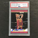 2012-13 NBA Hoops #226 TRISTAN THOMPSON Signed Card AUTO 10 PSA Slabbed Cavaliers