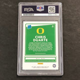 2021-22 Panini Chronicles Draft Picks #43 Chris Duarte Signed Card AUTO 10 PSA slabbed Oregon
