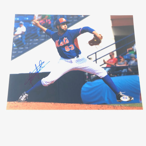 Gabriel Ynoa signed 11x14 photo PSA/DNA New York Mets Autographed