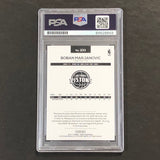 2016-17 NBA Hoops #233 Boban Marjanovic signed Auto 10 Card PSA/DNA Slabbed Pistons