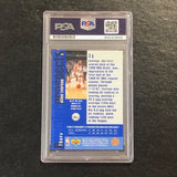 1996 SP Premier Prospects #141 Allen Iverson Signed Card AUTO PSA Slabbed 76ers