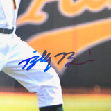 Billy Burns signed 11x14 Photo PSA/DNA Oakland Athletics autographed