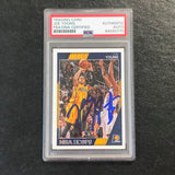 2016-17 NBA Hoops #218 Joe Young Signed Card AUTO PSA Slabbed Pacers