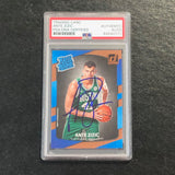 2017-18 Donruss Rated Rookie #186 ANTE ZIZIC Signed Card AUTO PSA Slabbed RC Celtics