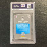 2017 Donruss Rated Rookie # 179 Jarrett Allen Signed Card AUTO PSA Slabbed RC Nets