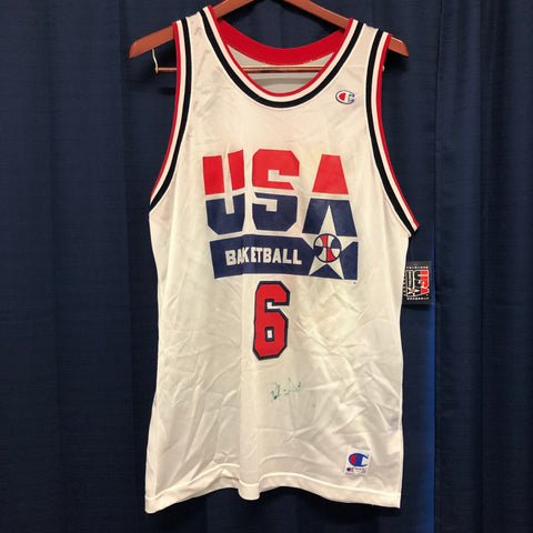 PATRICK EWING signed jersey PSA/DNA Dream Team Autographed USA