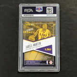 2015 Contenders Draft Picks #19 Jarell Martin Signed Card AUTO 10 PSA Slabbed LSU