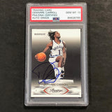 2009-10 PANINI PRESTIGE #227 DeMarre Carroll Signed Card AUTO 10 PSA Slabbed RC Grizzlies