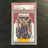 2020-21 NBA Hoops #52 Kevin Love Signed Card AUTO PSA Slabbed Cavaliers