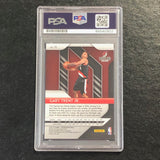 2018 Panini Prizm #71 Gary Trent Jr Signed Rookie Card AUTO PSA Slabbed RC Blazers