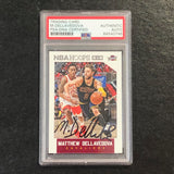 2015-16 NBA Hoops #204 Matthew Dellavedova Signed Card AUTO PSA Slabbed Cavaliers