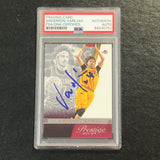 2014-15 Panini Prestige #64 Anderson Varejao Signed Card AUTO PSA Slabbed Cavaliers