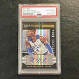 2014-15 NBA Hoops Hot Signatures #7 Nerlens Noel Signed Card AUTO PSA Slabbed 76ers