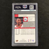 2009-10 Upper Deck Basketball #150 Willie Green Signed Card AUTO PSA Slabbed 76ers