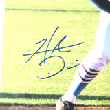Hunter Dozier signed 11x14 Photo PSA/DNA KC Royals autographed