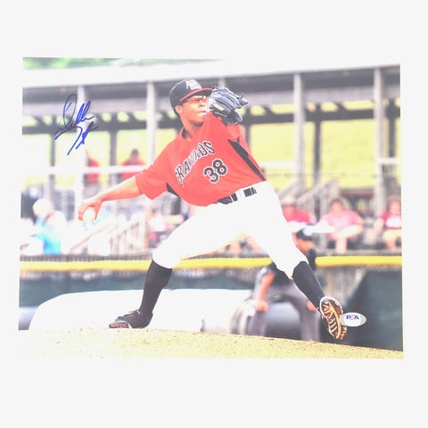 Dillon Tate signed 11x14 Photo PSA/DNA Orioles autographed