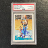 2009-10 Topps Basketball #188 Rasual Butler Signed Card AUTO PSA Slabbed Hornets