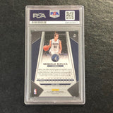 2017-18 Panini Prizm #87 Nemanja Bjelica Signed Card AUTO PSA/DNA Slabbed Timberwolves