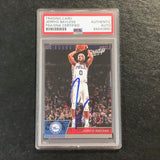 2016-17 Panini Prestige #117 Jerryd Bayless Signed Card AUTO PSA Slabbed 76ers