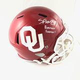 Spencer Rattler Signed Full Size Speed Helmet PSA/DNA Oklahoma Sooners Autographed