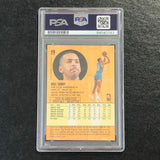 1991-92 Fleer #30 Dell Curry Signed Card AUTO PSA/DNA Slabbed Hornets