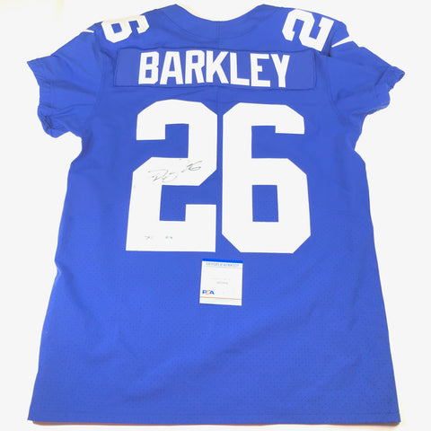 SAQUON BARKLEY Signed Jersey PSA/DNA New York Giants Autographed