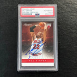 2012-13 Panini Prestige #54 Taj Gibson Signed Card AUTO PSA Slabbed Bulls