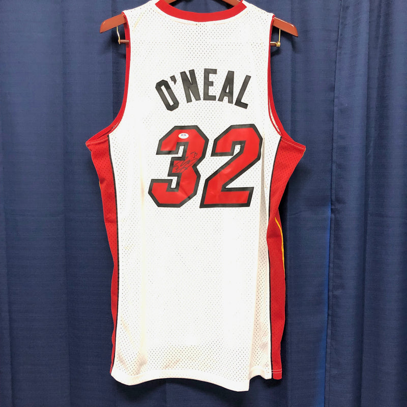 Shaquille O'Neal signed jersey PSA/DNA Miami Heat Autographed