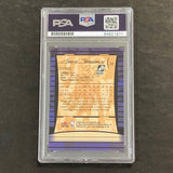 2004-05 Fleer Throwbacks #36 Amare Stoudemire Signed Card AUTO 10 PSA Slabbed Suns