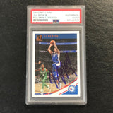 2018-19 Donruss #79 J.J. Redick Signed Card AUTO PSA Slabbed 76ers