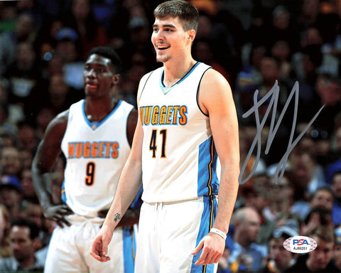 JUAN HERNANGOMEZ signed 8x10 photo PSA/DNA Denver Nuggets Autographed